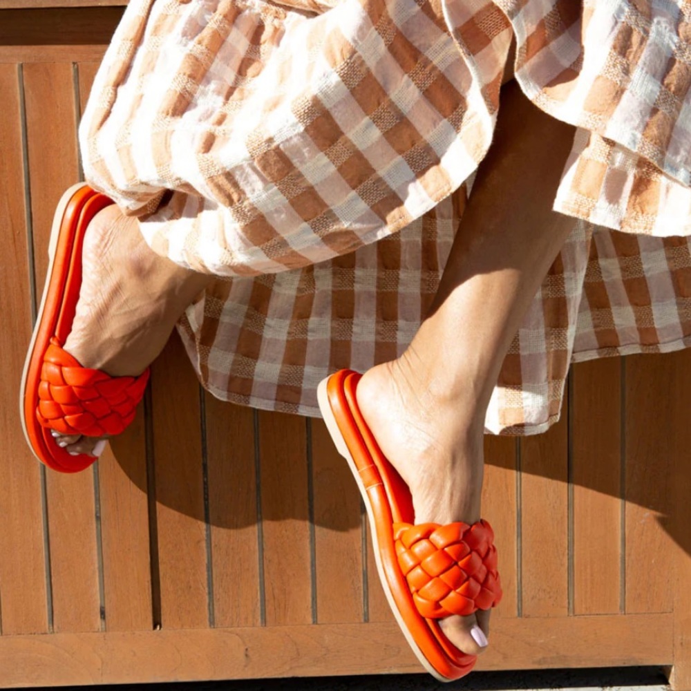Seychelles Bellissima Slide - Deep Orange